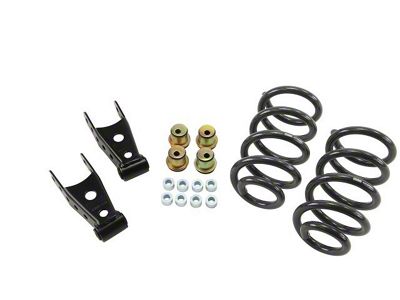 Belltech Lowering Kit; 1 to 2-Inch Front / 2 to 3-Inch Rear (14-18 2WD Silverado 1500 Double Cab, Crew Cab)