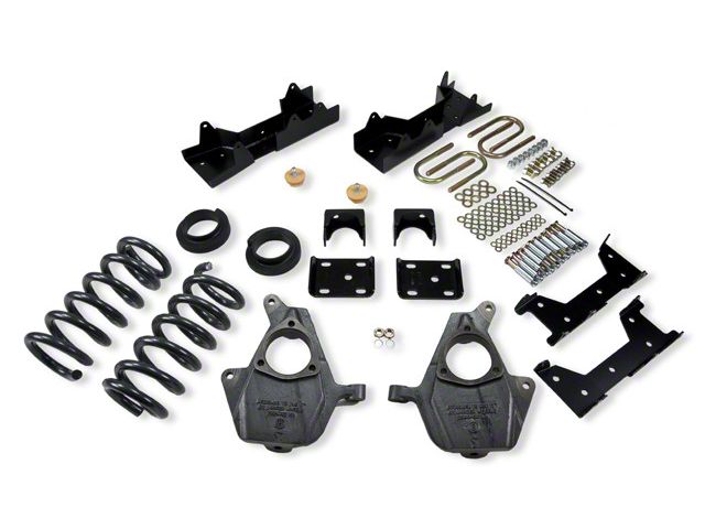 Belltech Lowering Kit; 4 to 5-Inch Front / 6-Inch Rear (04-06 2WD Silverado 1500 Crew Cab)