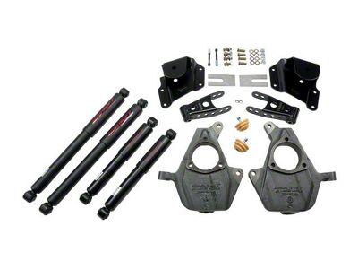 Belltech Lowering Kit with Nitro Drop II Shocks; 2-Inch Front / 3-Inch Rear (05-06 2WD Silverado 1500 Regular Cab)