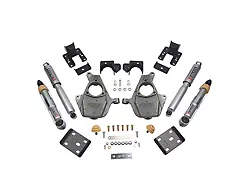 Belltech Lowering Kit with Street Performance Shocks; 3 to 4-Inch Front / 5 to 6-Inch Rear (16-18 2WD Silverado 1500)