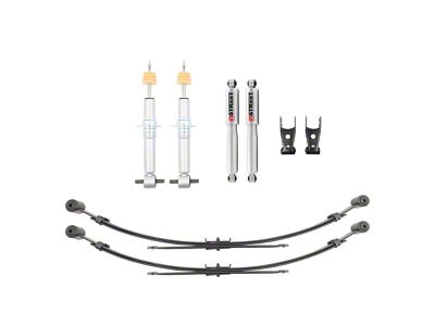 Belltech Lowering Kit with Street Performance Struts; 0 to 3-Inch Front / 4-Inch Rear (19-25 Silverado 1500, Excluding Trail Boss & ZR2)