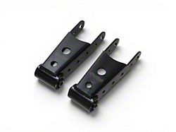 Belltech 2-Inch Drop Leaf Spring Shackles (19-26 Silverado 1500, Excluding Trail Boss & ZR2)
