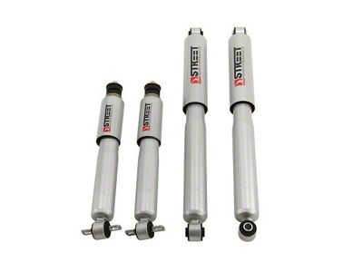 Belltech Street Performance Front and Rear Shocks for 0 to 2-Inch Front / 1-Inch Rear Drop (99-06 2WD Silverado 1500)