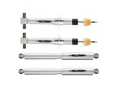 Belltech Trail Performance Front Struts and Rear Shocks for 0 to 2-Inch Front Lift (19-25 Silverado 1500, Excluding High Country & Trail Boss)