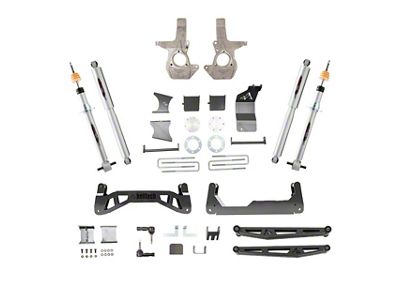 Belltech Suspension Lift Kit; Front and Rear (16-18 4WD Silverado 1500 Double Cab, Crew Cab, Excluding High Country)