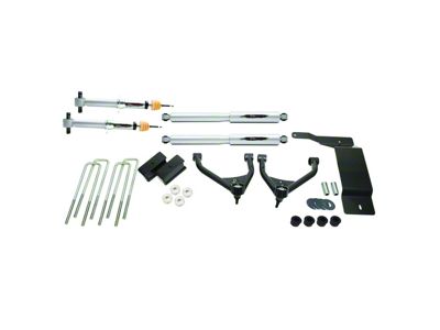 Belltech Suspension Lift Kit; Front and Rear (07-13 4WD Silverado 1500 Extended Cab, Crew Cab)