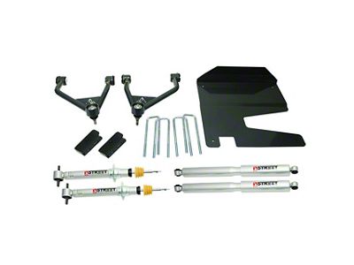 Belltech 4-Inch Suspension Lift Kit with Trail Performance Struts and Shocks (19-25 4WD Silverado 1500, Excluding Trail Boss & ZR2)