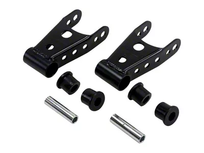 Belltech 1-Inch Drop Leaf Spring Shackles (11-18 Silverado 2500 HD)