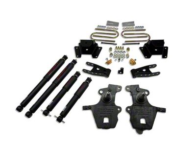 Belltech Stage 2 Lowering Kit with Nitro Drop 2 Shocks; 2-Inch Front / 4-Inch Rear (97-03 2WD V8 F-150, Excluding Lightning & Harley Davidson)