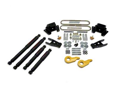 Belltech Stage 2 Lowering Kit with Nitro Drop 2 Shocks; 1 or 3-Inch Front / 4-Inch Rear (97-03 4WD F-150)