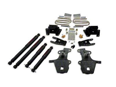 Belltech Stage 2 Lowering Kit with Nitro Drop 2 Shocks; 2-Inch Front / 3-Inch Rear (99-03 F-150 Lightning; 02-03 F-150 Harley Davidson)