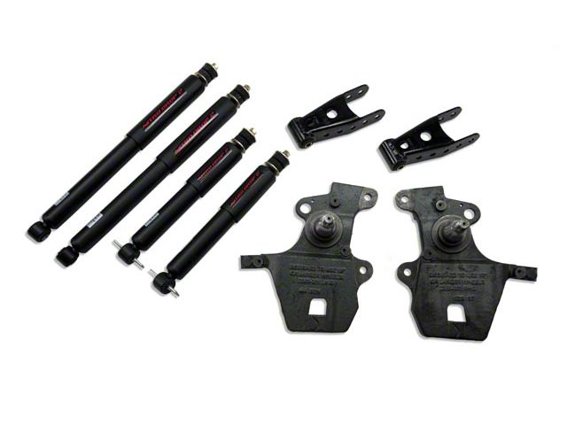 Belltech Stage 2 Lowering Kit with Nitro Drop 2 Shocks; 2-Inch Front / 2-Inch Rear (00-03 F-150 Harley Davidson)