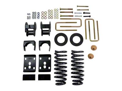 Belltech Stage 3 Lowering Kit with Street Performance Shocks; 2 or 3-Inch Front / 4-Inch Rear (09-13 2WD F-150 w/ Short Bed)