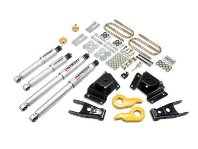 Belltech Stage 3 Lowering Kit with Street Performance Shocks; 1 or 3-Inch Front / 3-Inch Rear (97-03 4WD F-150)