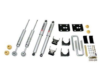 Belltech Stage 3 Lowering Kit with Street Performance Shocks; 2 or 3-Inch Front / 4-Inch Rear (97-03 2WD V8 F-150, Excluding Lightning & Harley Davidson)