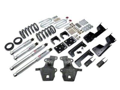 Belltech Stage 3 Lowering Kit with Street Performance Shocks; 4 or 5-Inch Front / 6-Inch Rear (97-03 2WD V8 F-150, Excluding SuperCrew, Lightning & Harley-Davidson)
