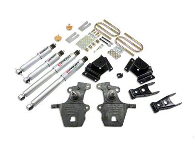 Belltech Stage 3 Lowering Kit with Street Performance Shocks; 2-Inch Front / 3-Inch Rear (99-03 F-150 Lightning; 02-03 F-150 Harley Davidson)