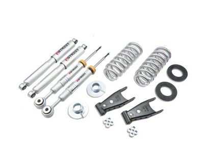 Belltech Stage 3 Lowering Kit with Street Performance Shocks; 2 or 3-Inch Front / 2 or 3-Inch Rear (04-08 4WD F-150)