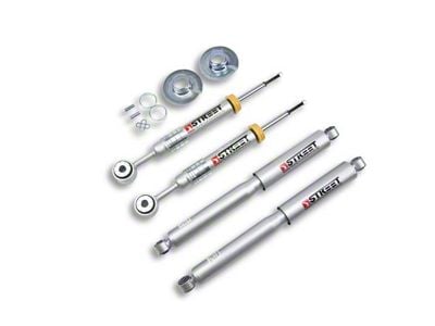 Belltech Street Performance Front and Rear Shocks for +1 to -3-Inch Front / 4-Inch Rear Drop (09-13 2WD F-150)