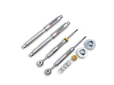 Belltech Street Performance Front and Rear Shocks for 2 to 3-Inch Front / 4-Inch Rear Drop (97-03 2WD F-150)