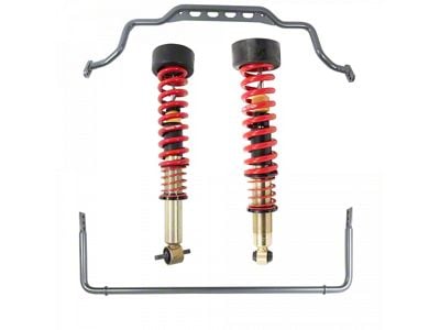 Belltech Height Adjustable Lowering Coil-Over Kit and Anti-Sway Bars for 0.50 to 2-Inch Front Drop and 1 to 2.50-Inch Rear Drop (21-23 Tahoe w/o ARC or MagneRide)