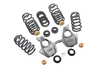 Belltech Lowering Kit; 1 to 2-Inch Front / 3 to 4-Inch Rear (15-20 2WD Tahoe w/o AirRide & MagneRide)