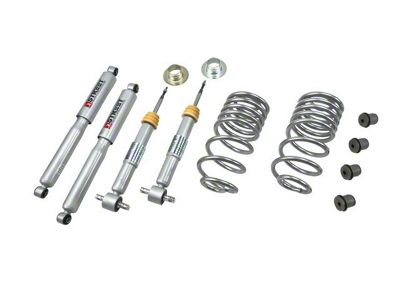 Belltech Lowering Kit with Street Performance Shocks; 0 to 2-Inch Front / 2-Inch Rear (07-13 Tahoe w/o Autoride)