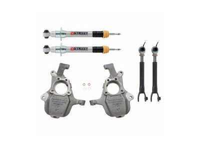 Belltech Lowering Kit with Street Performance Struts; 2 to 3.50-Inch Front / 1 to 3.50-Inch Rear (21-25 Tahoe w/o ARC & MagneRide)