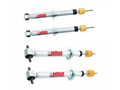 Belltech Trail Performance Front Struts and Rear Shocks for 4-Inch Front / 2 to 3.50-Inch Rear Lift (21-24 Tahoe)