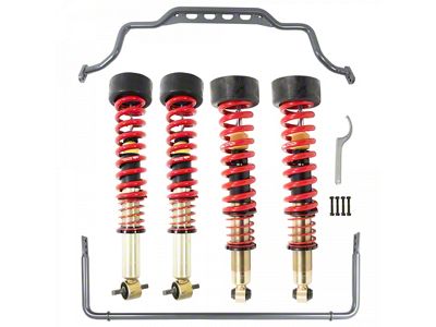 Belltech Height Adjustable Leveling Coil-Over Kit and Anti-Sway Bars for 0 to 2.50-Inch Front Lift and 0 to 2-Inch Rear Lift (21-24 Yukon w/o ARC or MagneRide)