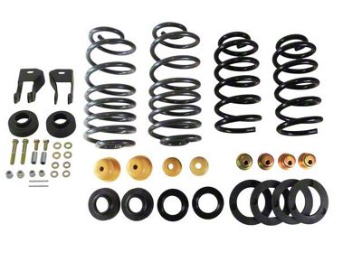 Belltech Lowering Kit; 1 or 2-Inch Front / 3 or 4-Inch Rear (07-14 4WD Yukon w/ Autoride; 07-20 2WD Yukon w/ Autoride)