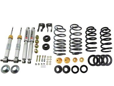 Belltech Lowering Kit with Street Performance Shocks; 1 or 2-Inch Front / 3 or 4-Inch Rear (07-14 4WD Yukon w/ Autoride; 07-20 2WD Yukon w/ Autoride)