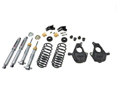 Belltech Lowering Kit with Street Performance Shocks; 2-Inch Front / 3 or 4-Inch Rear (07-14 Yukon w/o AutoRide)