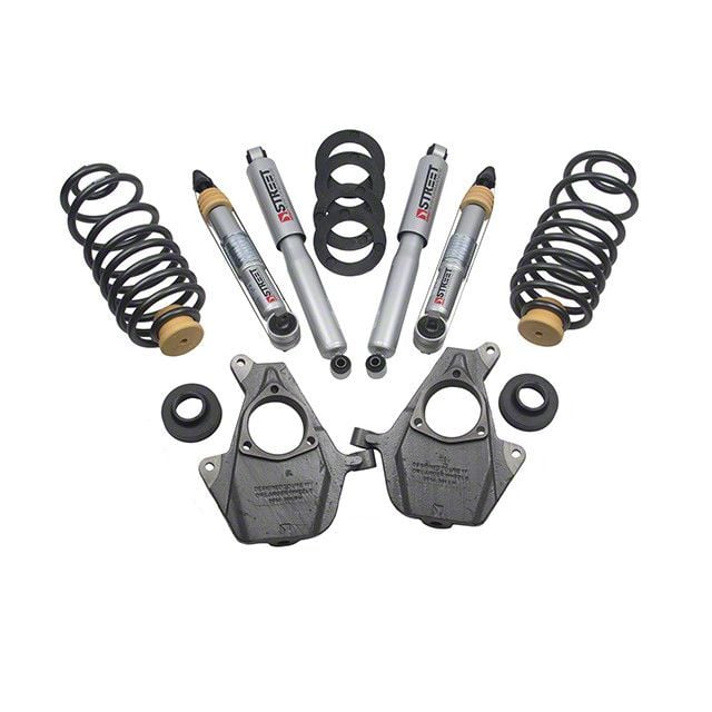 Belltech Yukon Lowering Kit with Street Performance Shocks; 2 to 4Inch