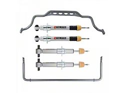 Belltech Lowering Kit with Street Performance Struts; 0 to 2-Inch Front / 1 to 2.50-Inch Rear (21-25 Yukon w/o ARC & MagneRide)