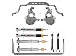 Belltech Lowering Kit with Street Performance Struts and Anti-Sway Bars; 2 to 3.50-Inch Front / 1 to 3.50-Inch Rear (21-25 Yukon w/o ARC & MagneRide)