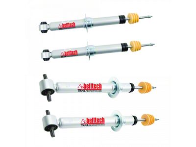 Belltech Trail Performance Front Struts and Rear Shocks for 4-Inch Front / 2 to 3.50-Inch Rear Lift (21-25 Yukon)