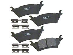 Bendix Premium Ceramic Brake Pads; Rear Pair (12-14 F-150; 15-20 F-150 w/ Manual Parking Brake)