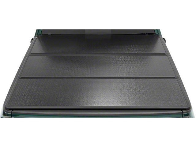 Bestop EZ-Fold Hard Tri-Fold Aluminum Tonneau Cover; Black (14-18 Sierra 1500 w/ 5.80-Foot Short & 6.50-Foot Standard Box)