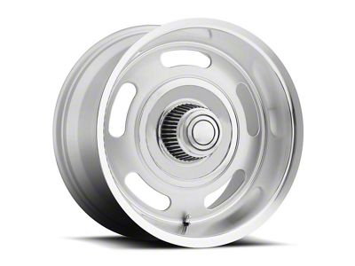 B/G Rod Works Rally Silver Mirror Machined 6-Lug Wheel; 17x9; 0mm Offset (07-13 Sierra 1500)