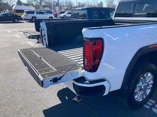 GMC Multi-Pro Rear Tailgate Emblem – Fits 2019-2025 Sierra 1500 2500 3500 HD Canyon – Chrome & Red