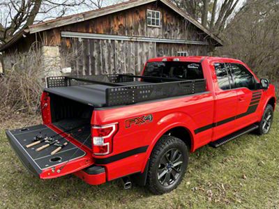 BillieBars Bed Bars MOLLE Panel; Mid Height; 6-Foot