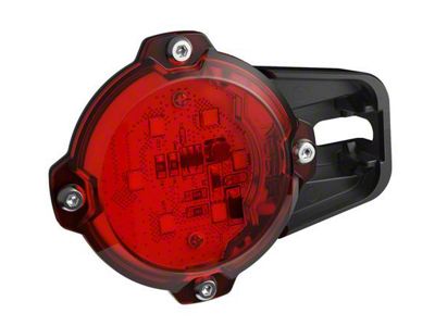 Bison Off-Road YAK! Universal 600 Lumen Light Kit; Red; 4-Pack (Universal; Some Adaptation May Be Required)