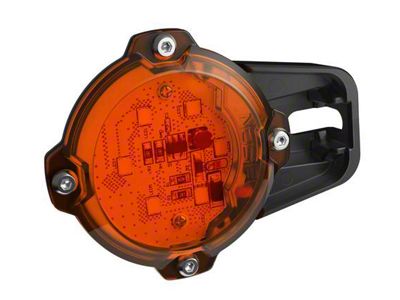 Bison Off-Road YAK! Universal 600 Lumen Light Kit; Amber; 4-Pack (Universal; Some Adaptation May Be Required)