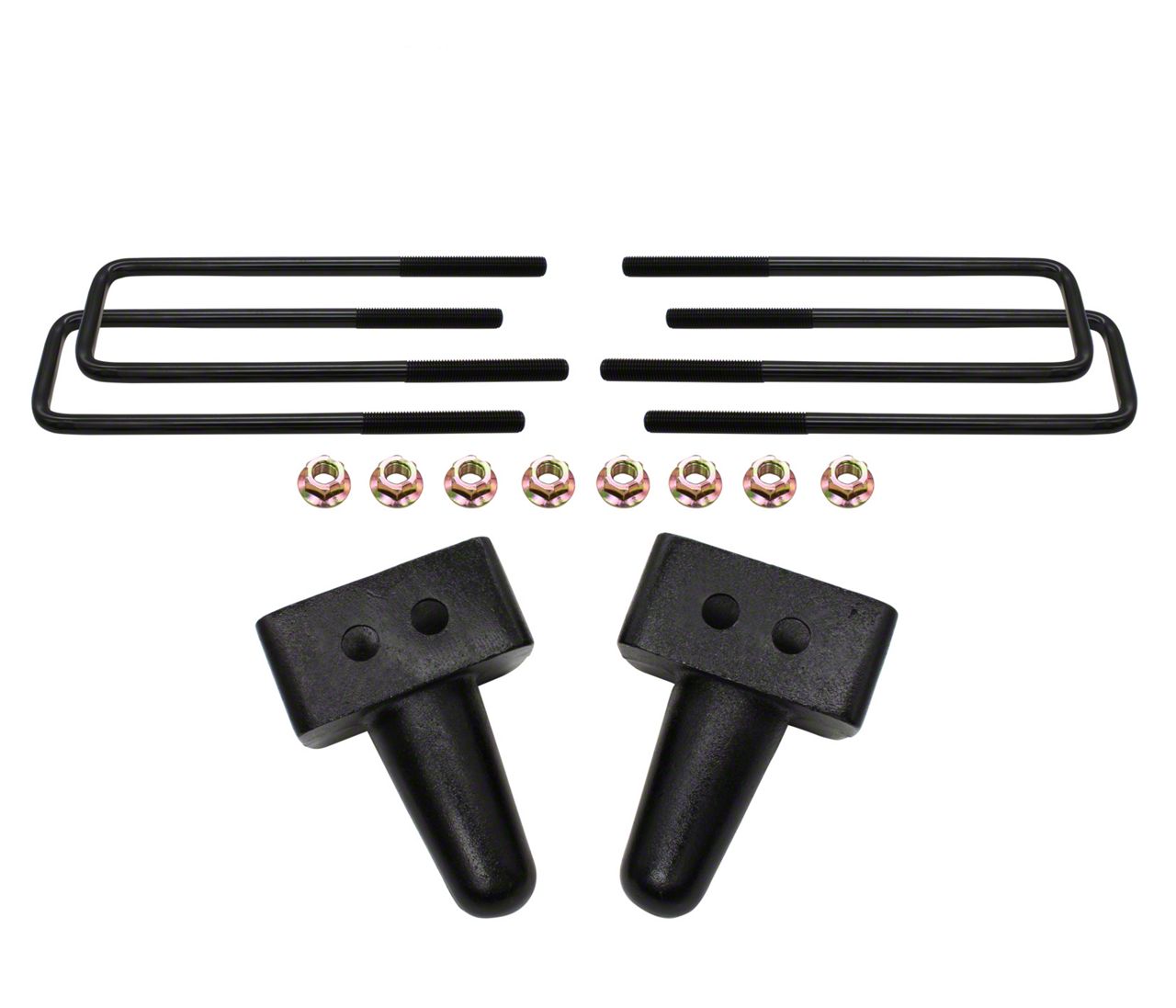 Bison Off-Road 4-Inch Rear Lift Block Kit (09-14 F-150, Excluding Raptor)