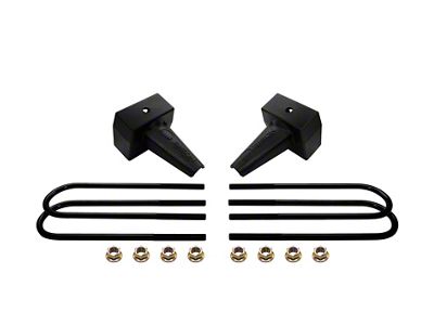 Bison Off-Road 4-Inch Rear Lift Block Kit for 2-Piece Driveshafts (11-25 F-250 Super Duty)
