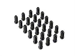 Black 6-Spline Lug Nut Kit; 14mm x 2.0; Set of 24 (04-14 F-150)