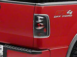 Altezza Tail Lights; Matte Black Housing; Clear Lens (04-08 F-150 Styleside)