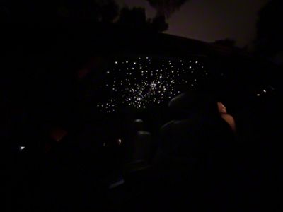 Black Flag Lighting RGB-W + Twinkle Starlight Headliner; 800 Stars (Universal; Some Adaptation May Be Required)