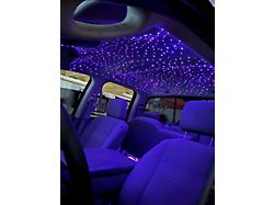 Black Flag Lighting RGB-W + Twinkle Starlight Headliner; 1100 Stars (Universal; Some Adaptation May Be Required)